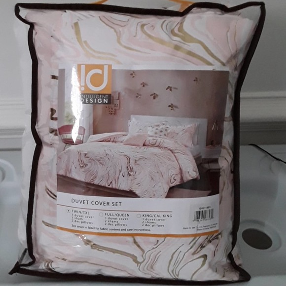 NEW Intelligent Design REBECCA Duvet Cover 4 Piece Set Twin/TwinXL - Picture 2 of 10